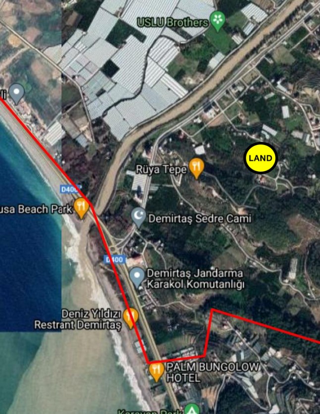 LAND,DEMIRTASH,ALANYA - Alanya