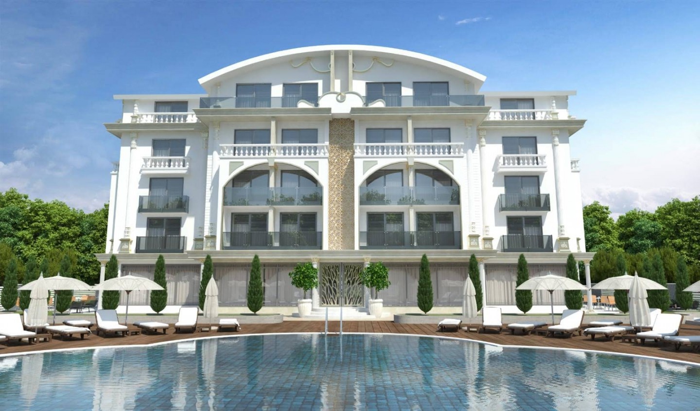 Land with Hotel concept - Alanya